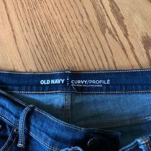 Old navy curvy jeans
